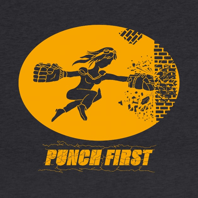 Punch First by streetsolo